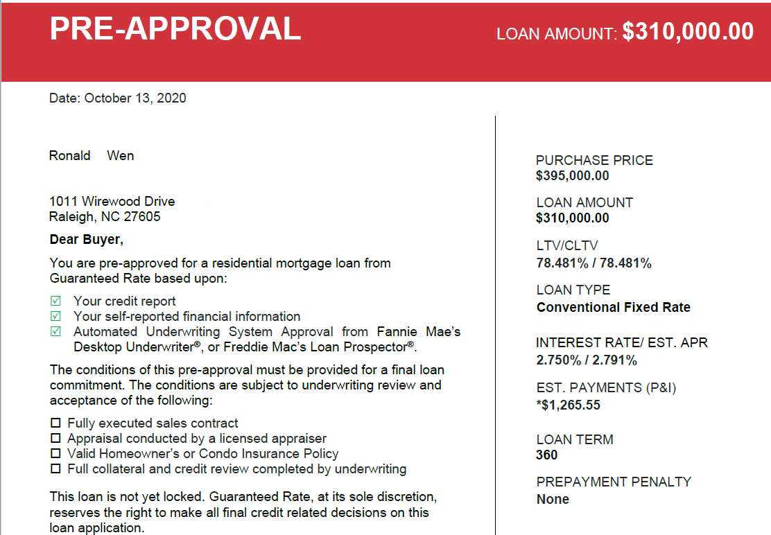 Real Estate 101: The Mortgage and Pre-Approval, Step 3